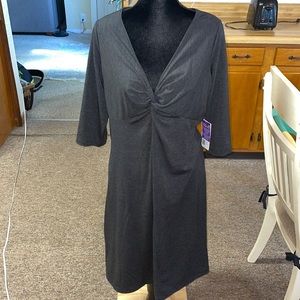 NWT Eddie Bauer Women’s Dress Knot Solstice Black Size Large